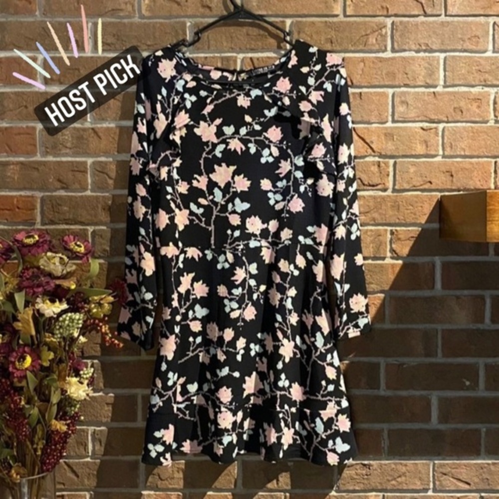 NWOT Cotton On Retro Floral Blank Dress Size M